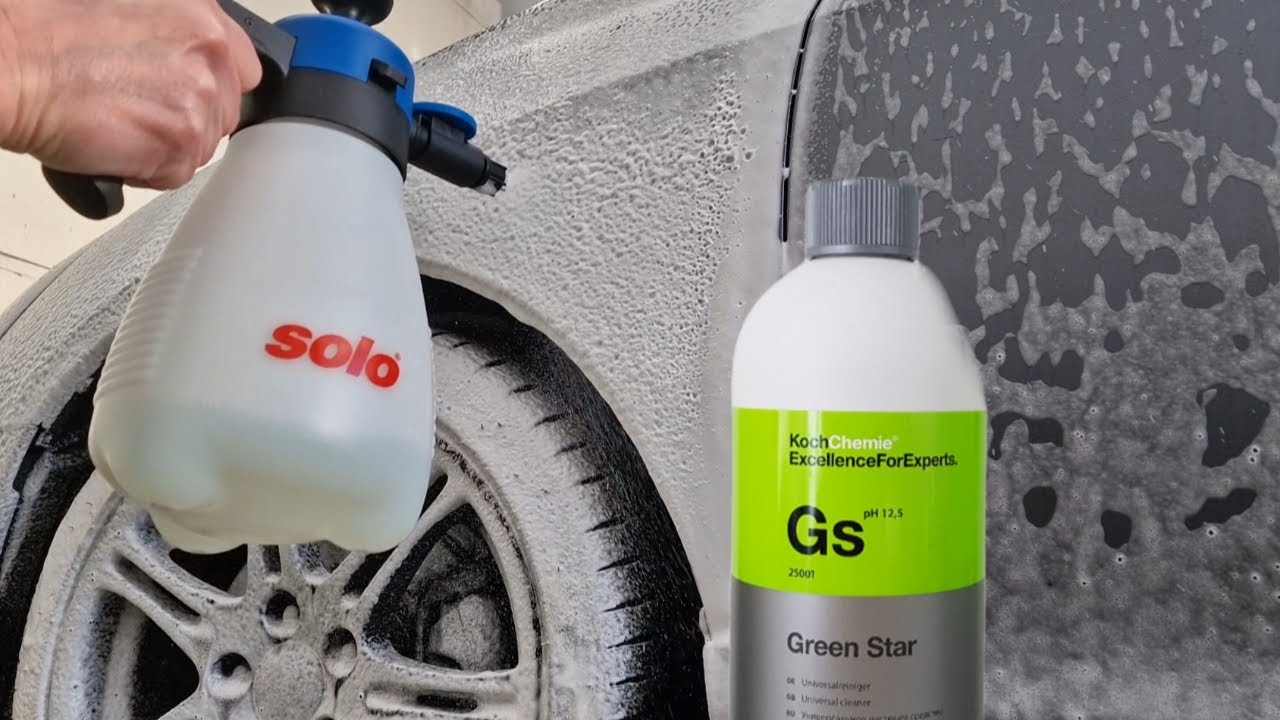 Solo Cleanline Vario Foam 303 FA and Koch Chemie Greenstar GS #cardetailing  #autodetailing 