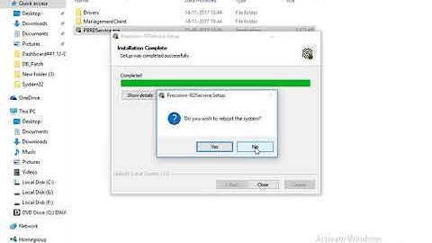 Windows - RD Service Installation