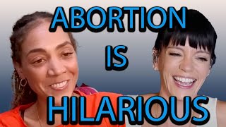 Lily Allen And Miquita Oliver Make Fun Of Abortions They Had in The Past