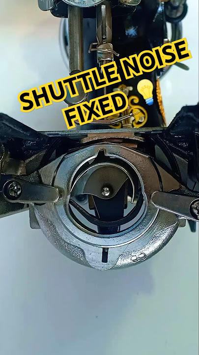 Shuttle noise fixed. #sewing #sewmachine #sewingtips #tips #tipsandtricks #household #silaimachine