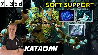 Kataomi` Treant Protector Soft Support - Dota 2 patch 7.35d Pro Pub Gameplay