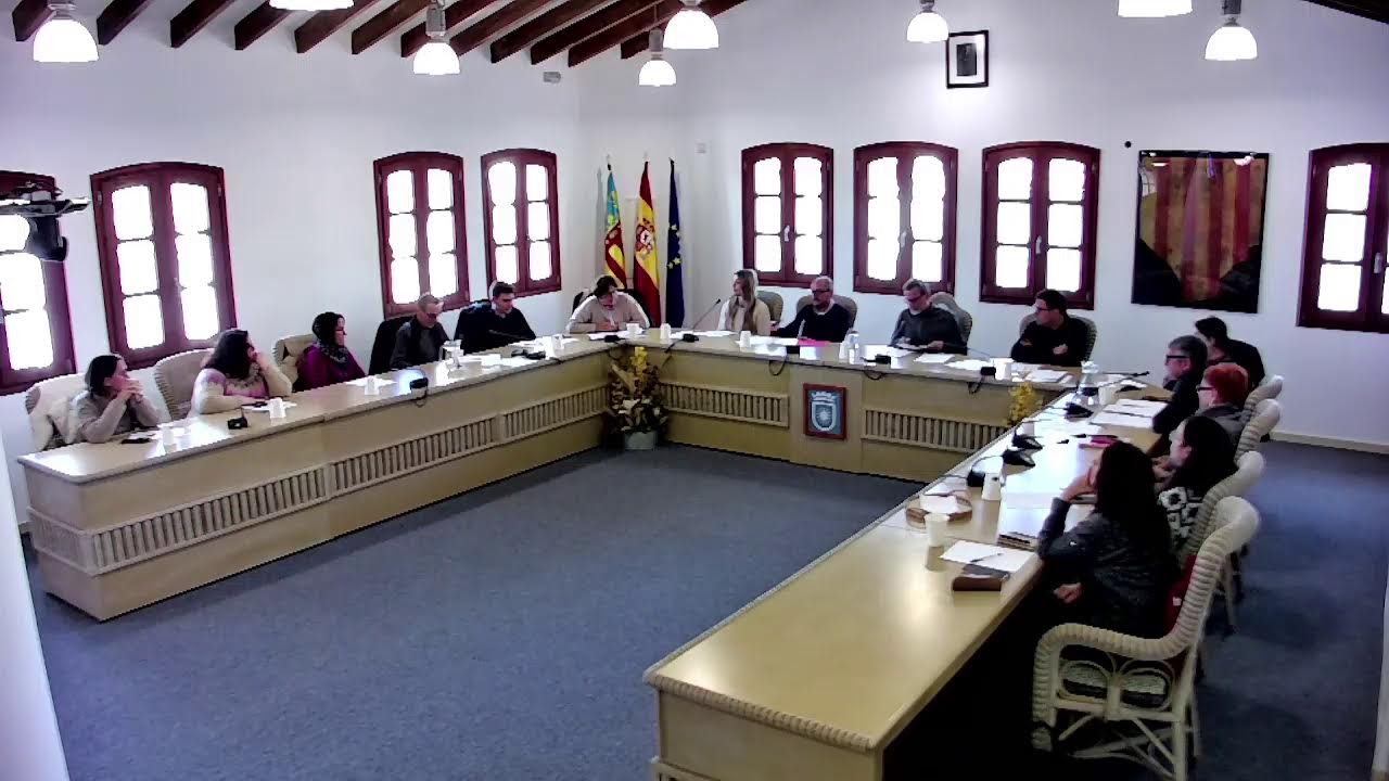 PLENARI ORDINARI AJUNTAMENT DE GATA 23/12/2025