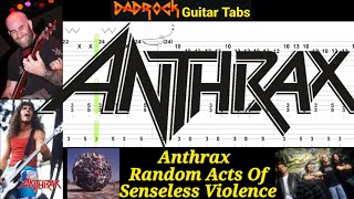 Random Acts Of Senseless Violence - Anthrax - Guitar + Bass TABS Lesson