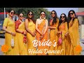 Bridesmaids haldi dance performance wedding choreography gud naal ishqtum hi bandhu chitta kukad