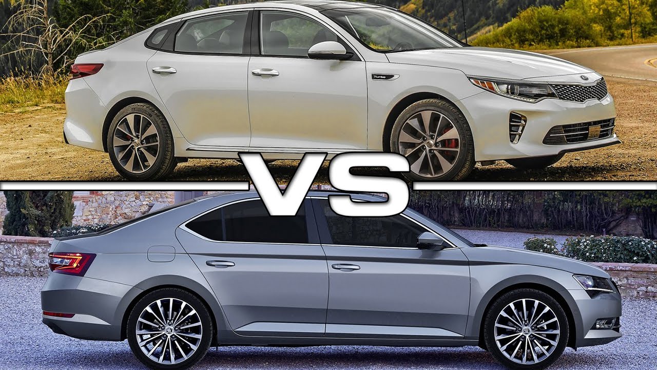 Kia Optima vs Skoda Superb Road Test - YouTube