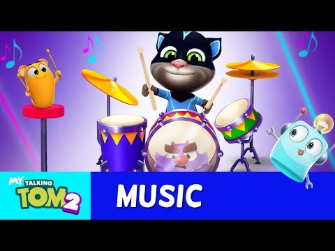 🥁 Drumming Superstars TALENT SHOW 🥁 My Talking Tom 2