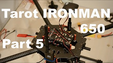 Tarot IRONMAN 650 build and review - Mounting Pixhawk autopilot [Part 5]