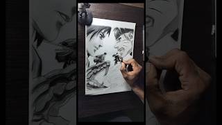 Naruto Vs Sasuke Drawing