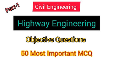Highway Engineering MCQ Part-1 || MCQ for Highway Engineering in Nepali || Civil Engineering Mcq 