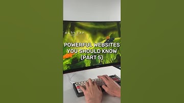 POWERFUL WEBSITES YOU SHOULD KNOW || PART 5  #ai #airevolution  #productivity  #AITools #dailytech