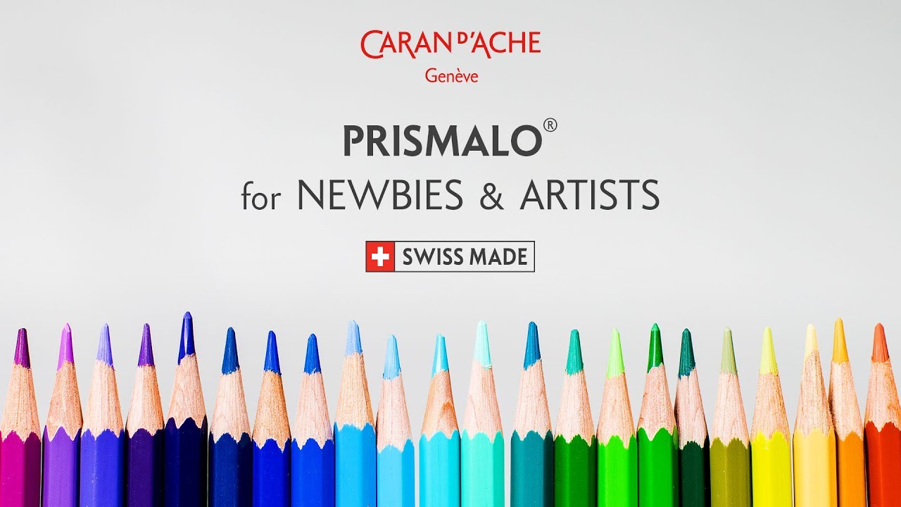 Caran d'Ache - Prismalo Watercolor Pencils - swatch. test and