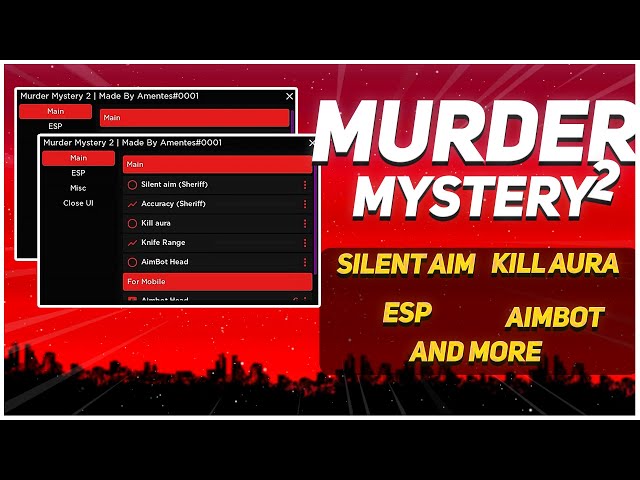 Roblox Murder Mystery 2 Script  Silent Aim, Esp & More! Op Pastebin Gui  (How to Cheat on Roblox?) 