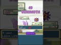49 - Venomoth #pokemon #challenge #gaming #nintendo #battle #kanto #retro #viral #gamer #shorts