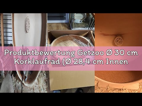 Produktbewertung Getzoo Ø 30 cm Korklaufrad (Ø 28,4 cm Innen) mit austauschbarer Korkeinlage I Viels