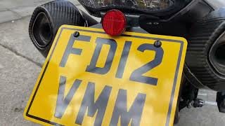 TRIUMPH SPEED TRIPLE R ABS. 2012. FSH. 12860. ARROWS. CARBON. BEAUTIFUL BIKE. £6499 screenshot 4