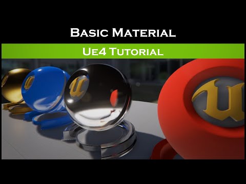 UE4 - Making a Basic Material