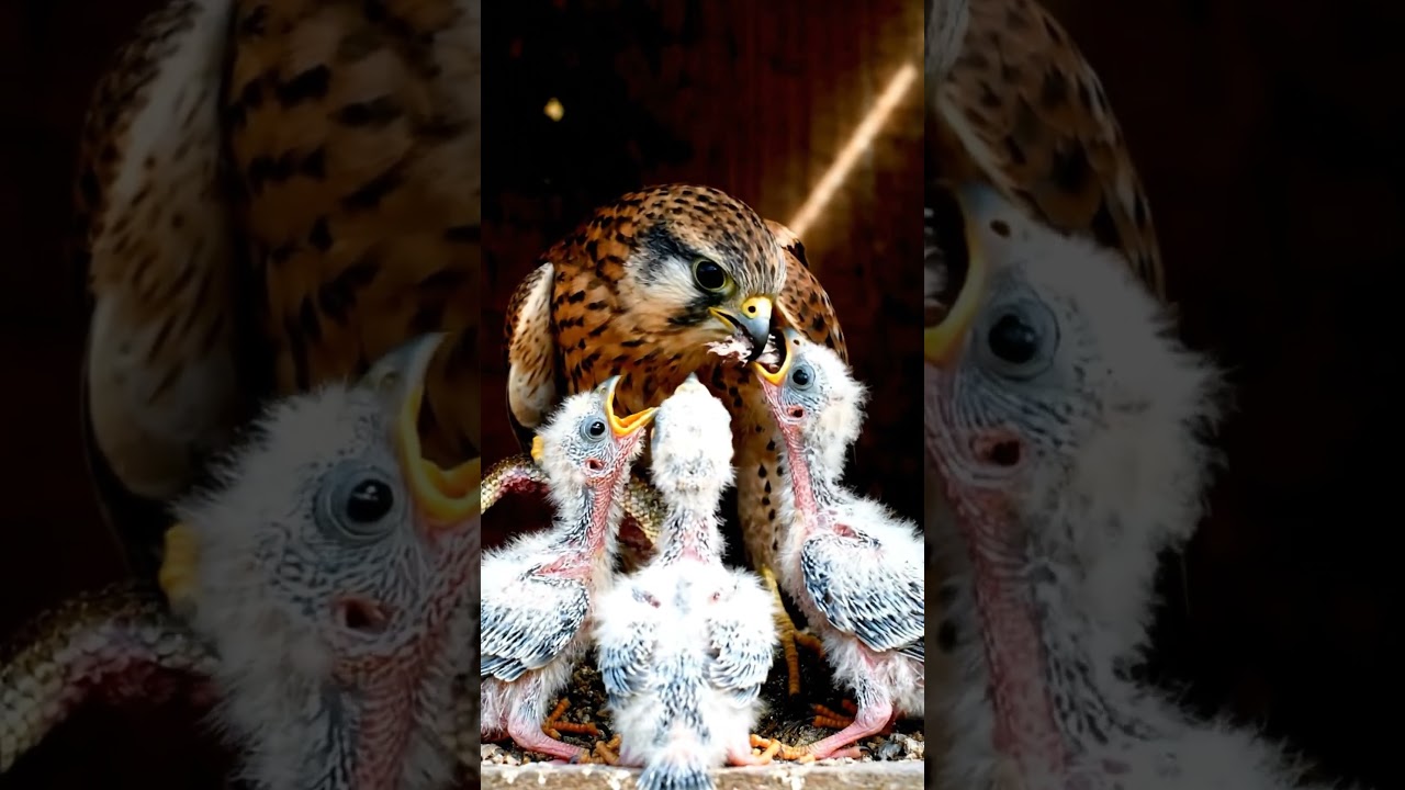 bird daily life in their nest with nature #66 