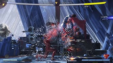 Injustice 2 - 60% Flash Corner Combo with Trait - Insane damage