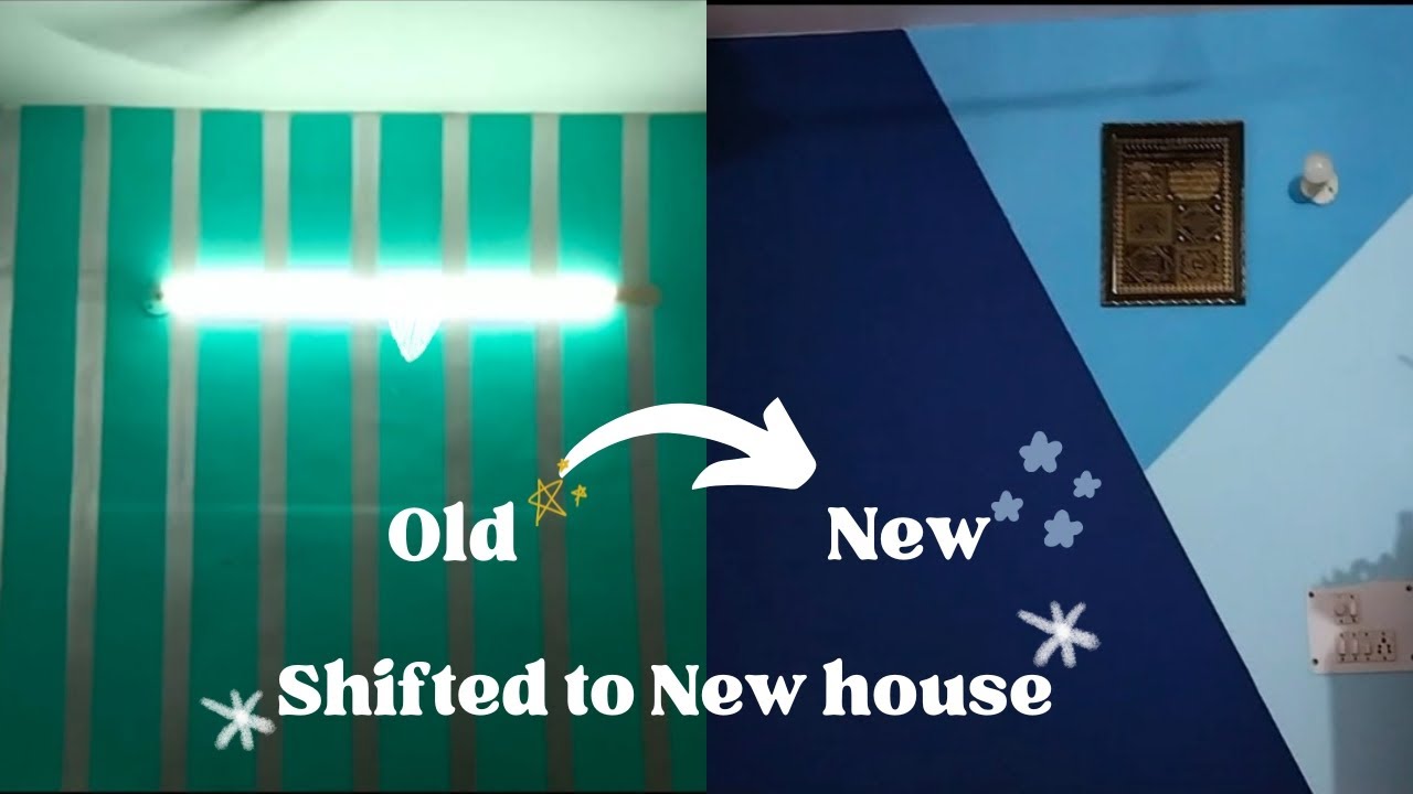 Shifted To Our New house 🤍 | New house vlog and setup ️ | - YouTube