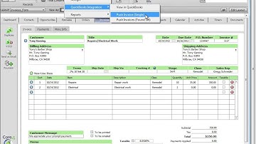 20c. QuickBooks Integration - Pushing and Viewing - Core4 CRM