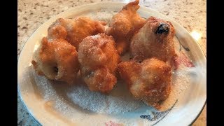 Sicilian Grandma makes Sicilian Crispelle (Donuts) Episode #22