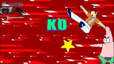 MUGEN Request: Rick Renalds & Patrick Star V2 Vs Carl CJ V2 & Amy Sorel