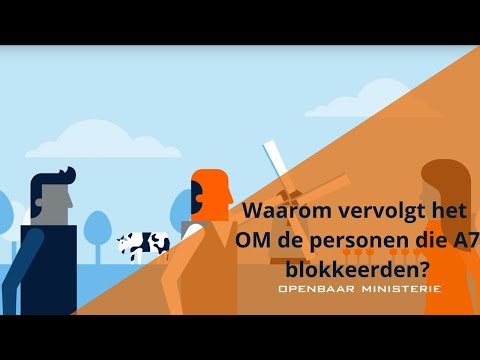 Waarom vervolgt het OM de personen die A7 blokkeerden?