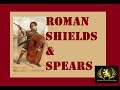 The Roman Spear and Shield used together - Triarii