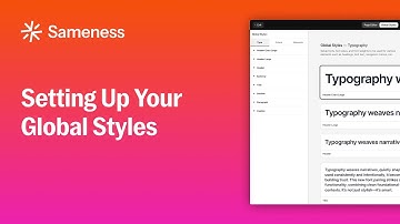 Setting Up Global Styles (Step-by-Step Guide)
