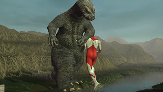 Godzilla vs Ultraman (Gmod Animation)