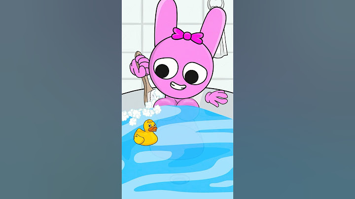 Time to take a bath 😂 Pinky & Simon #sprunki #incredibox #meme #animation #funny