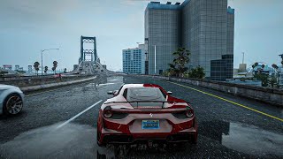 GTA 5 Unreal Engine 5 ULTRA Photorealistic Graphics level with Next gen Ray Tracing mod #1