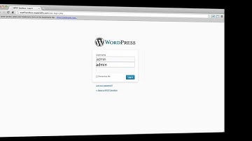 Wordpress Basics - Security - Remove your 