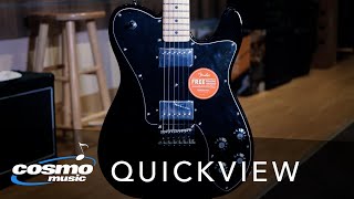 Squier Affinity Series Telecaster Deluxe in Black Quickview - Cosmo Music