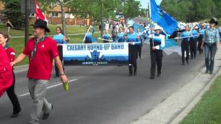 Calgary Round-up Band Ranchlands parade July 4th 2015