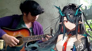 StayLoose - Never Give Up [Arknights Soundtrack] Fingerstyle Guitar Cover [Full Version]