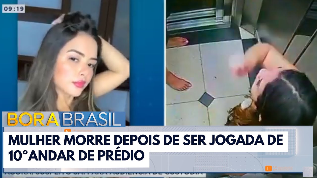 Mulher é jogada do 10° andar de prédio | Bora Brasil