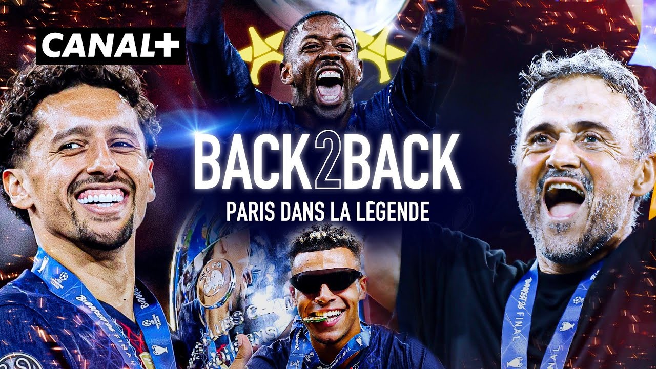 BACK 2 BACK : Le PSG dans la LÉGENDE de la Ligue des champions