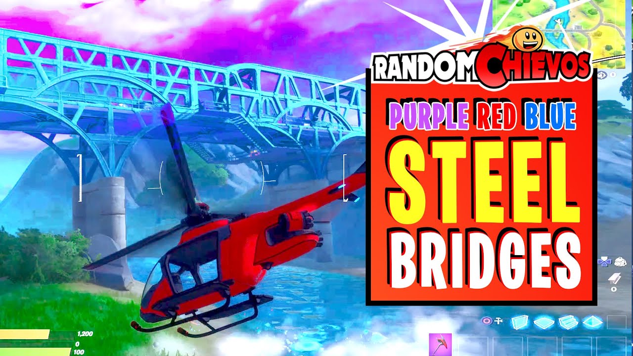 Fly a Choppa under Purple, Red, and Blue Steel Bridges (Skye's Adventure Part 2)