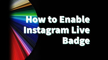 How to Enable Instagram Live Badge #newfeature #instagram #earn