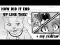 Redrawing  analyzing the tigerstar and sasha comics reupload