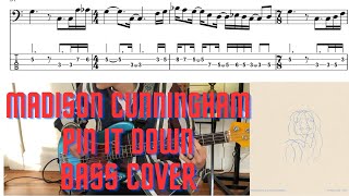 Madison Cunningham - Pin It Down (Bass cover with Tab and Notation)