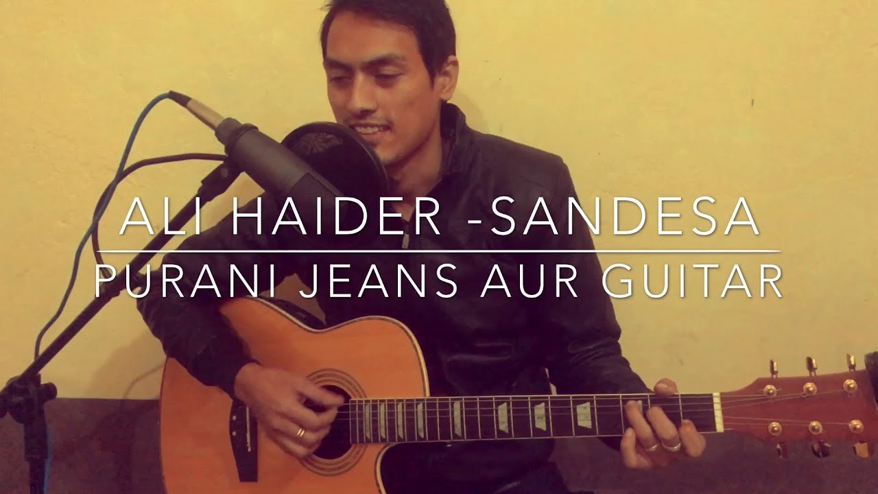 Purani Jeans Aur Guitar | Sandesa (1993) | Ali Haider | Nishant Sharma -  YouTube