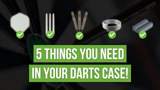 5 Things you NEED in your DARTS CASE! | What's In My Darts Case 2024