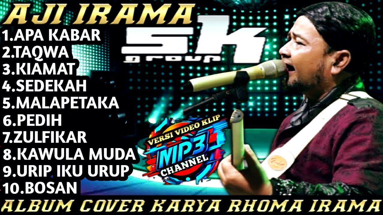 AJI IRAMA | SK GROUP | COVER | ALBUM RHOMA IRAMA