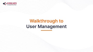 DFM Tutorial: User Management Walkthrough | User Control in Data Flow Manager
