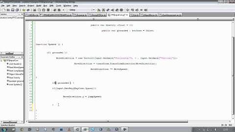 009 Unity 3d : FPS tutorial how to create a FPS Movement Script (Java Script)