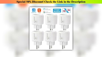 First Look Smart Plug WiFi Socket EU 16A/20A Power Monitor Timing Function Tuya SmartLife APP Contr