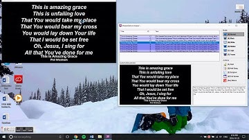 Open Song: Creating a Song