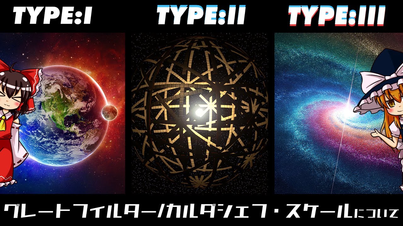 【ゆっくり解説】宇宙人はなぜ居ない？グレートフィルターとカルダシェフ・スケールについて語るぜ